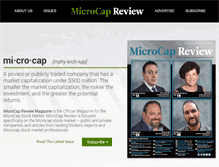 Tablet Screenshot of microcapreview.com
